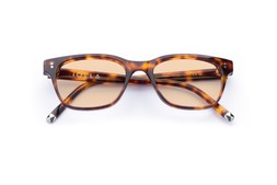 BRUCE MEDIUM HAVANA Lenses Tangerine