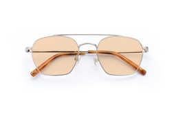 HARRISON BRUSHED GOLD Lenses Tangerine