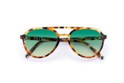 Nicol Caramel Tortoise Lenses Lagoon Haze £85