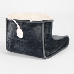 OHS Sherpa Lined Electric Foot Warmer - Charcoal- &pound;32