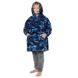 Kids Hoodie Blanket - Camo
