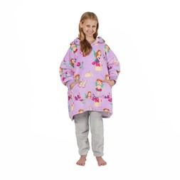 Kids Hoodie Blanket - Fairy Print