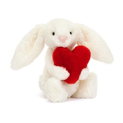 Bashful Red Love Heart Bunny £33