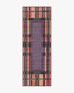 Ruggable - Jungalow Collection - Lad Mauve - 75 x 215 cm - Flatwoven £159, Tufted £189 (Aerial)
