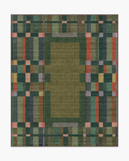 Ruggable Jungalow Collection Lad Olive 245 x 305cm Flatwoven £599, Tufted £849