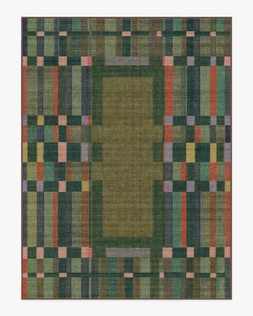 Ruggable Jungalow Collection Lad Olive 275 x 365cm Flatwoven £799, Tufted £1,049