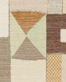 Ruggable - Jungalow Collection - Modra Natural Terra - 150 x 215 cm - Flatwoven £349, Tufted £479 (Flatwoven Detail)-  Embargoed until 2nd July 2026