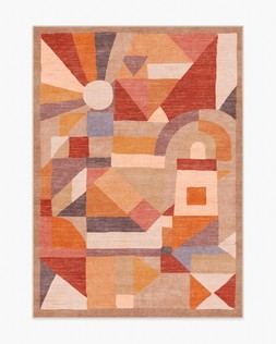 Ruggable Jungalow Collection Orilla Sunset 150 x 215cm Flatwoven £349, Tufted £479