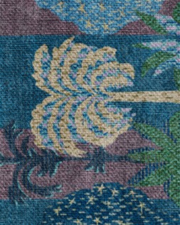 Ruggable Jungalow Collection Palmistry Pinstripe Blue 150 x 215cm Flatwoven £349, Tufted £479 1