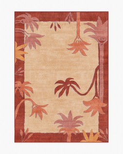 Ruggable Jungalow Collection Sabal Cream Sunset 150 x 215cm Flatwoven £349, Tufted £479