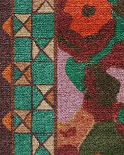 Ruggable - Jungalow Collection - Vera Rust Multicolor - 150 x 215 cm - Flatwoven £349, Tufted £479 (Detail)