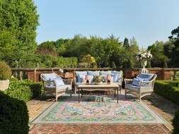 Mrs. Alice Outdoor Skye Pink Multicolor Outdoor