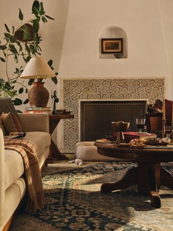 Soluna Gold & Teal Rug
