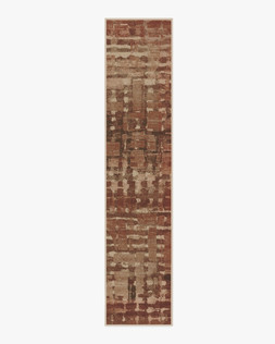 Architectural Digest Brooklyn Copper Clay Rug Flatwoven 75x365 £289