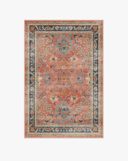 Calabria Coral Multicolour Rug 120x185 £219
