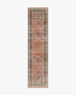 Calabria Coral Multicolour Rug 75x305 £209