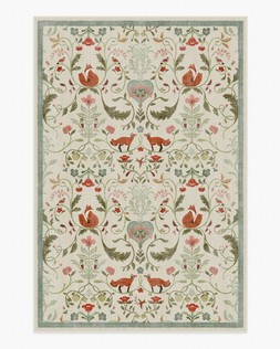 Foxfen Ivory Multicolour Flatwoven Rug