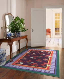 Iris Apfel Ambroeus Royal Plum Rug