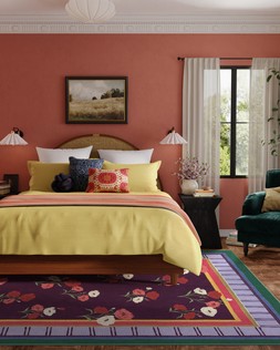 Iris Apfel Ambroeus Royal Plum Rug