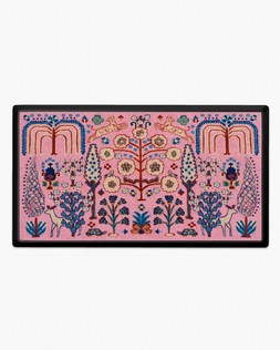 Julietta Pink Doormat by Anthropologie £169