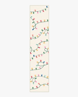 Let it Glow Cream Runner Rug