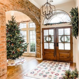 Festive Garland Multicolour Rug