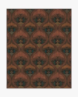 Matthew Williamson Pluma Rosewood Rug 245x305 Flatwoven - £589.00
