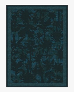 Matthew Williamson Twilight Forest Midnight Rug 275x365 flatwoven - £799.00