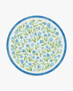 Mrs. Alice Garden Party Blue Rug