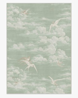 Sanderson Silvi Clouds Seaspray Tufted Rug 245 x 305 £619
