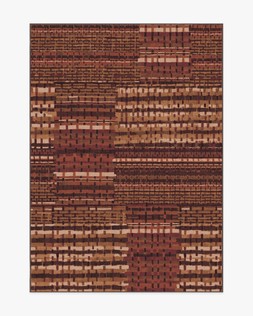Solene Amber Red Rug 150x215 £289