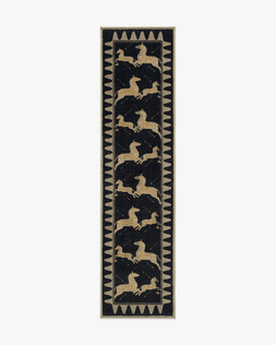 Zebras Black & Natural Rug