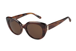Barbour BAS-3093 Tort & Wax Paper Crystal Women's Sunglasses