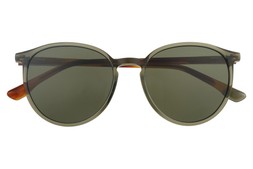 Botaniq Misty Khaki Green & Tortoise Sunglasses