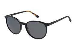 Botaniq Black & Grey Tortoise/Blue Sunglasses
