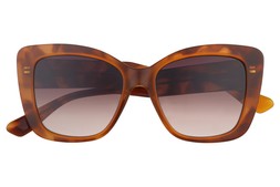 Botaniq Women’s Rich Tortoise Sunglasses With Crystal Caramel laminations/Brown Gradient