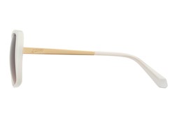 Superdry 5035 Milky Pearl/Brown Sunglasses