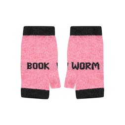 Bookworm Mittens in Róisín & Anthracite £42