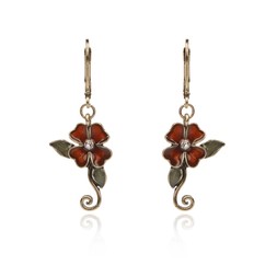 ART NOUVEAU FLORAL DROP EARRINGS £24 BY LOVETT & CO