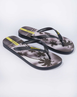 Mens Tropical Flip Flop Grey - £18