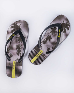 Mens Tropical Flip Flop Grey - £18