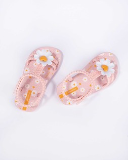 Ipanema Daisy Baby Sandals - Pink / Yellow