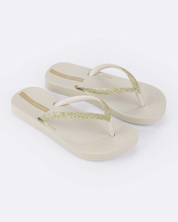 Lolita Kids Flip Flops Beige