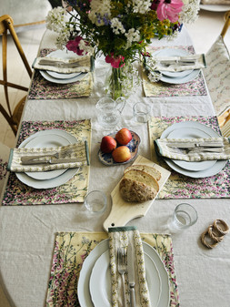 Country Verge - Yellow Stripe Placemat