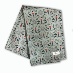 Green Nutcracker Soldier - Tea Towel