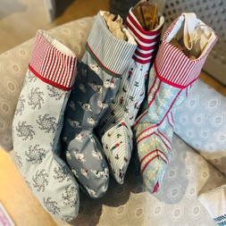 Stockings on seat