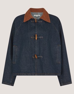 Kit Denim Barn Jacket Blue