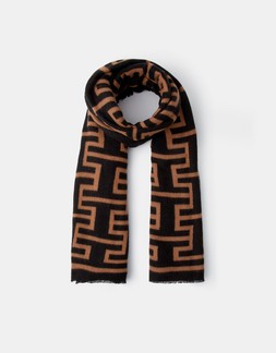 Geometric Print Blanket Scarf