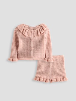 Michelle Keegan x Very MINI ME FRILL JUMPER & TROUSERS CO ORD, £28