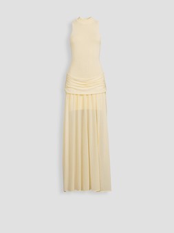 Michelle Keegan x Very SHEER HEM POLKA MAXI DRESS, £70